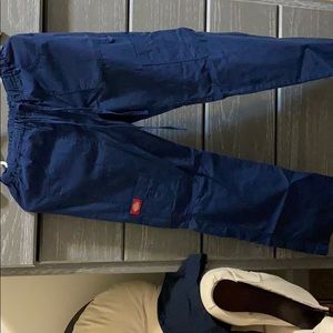 Navy scrub pants